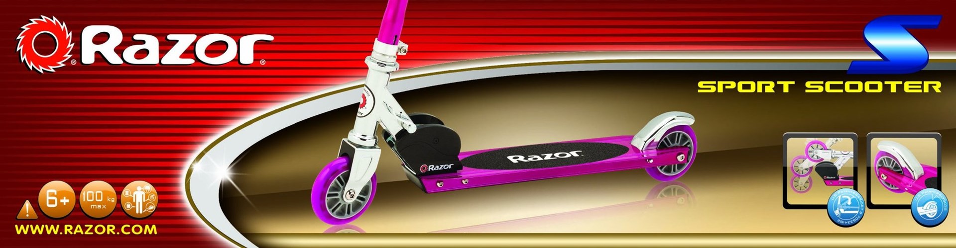 Interbrands 13073051 kick scooter Pink Brand Razor