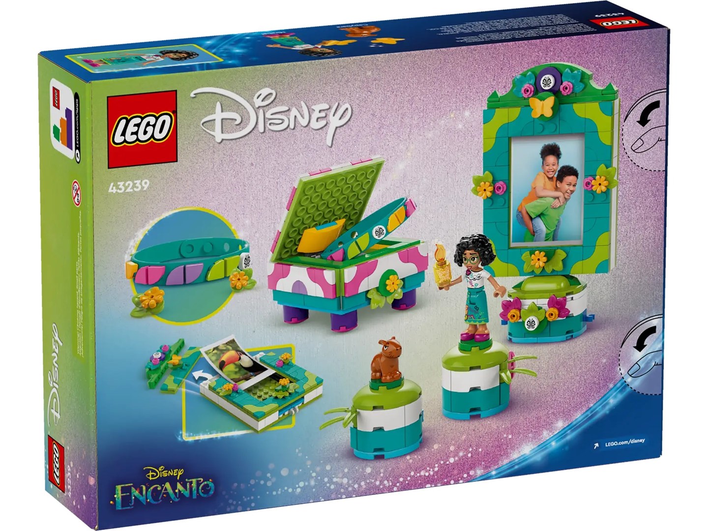 LEGO DISNEY 43239 Mirabel's Photo Frame and Jewelry Box Brand Lego