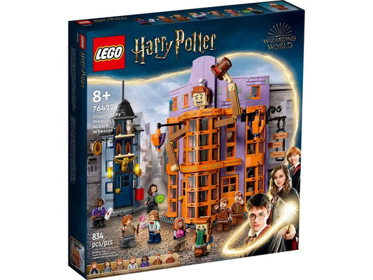 LEGO HARRY POTTER 76422 DIAGON ALLEY: WEASLEYS' WIZARD WHEEZES Brand Lego