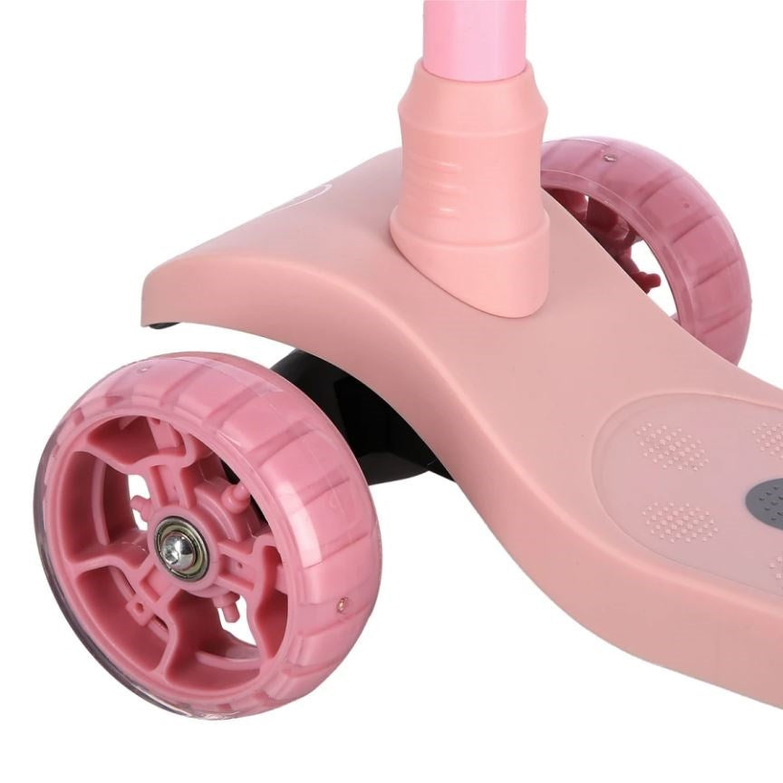 NILS FUN HLB09 LED children's scooter pink Brand NILS eXtreme