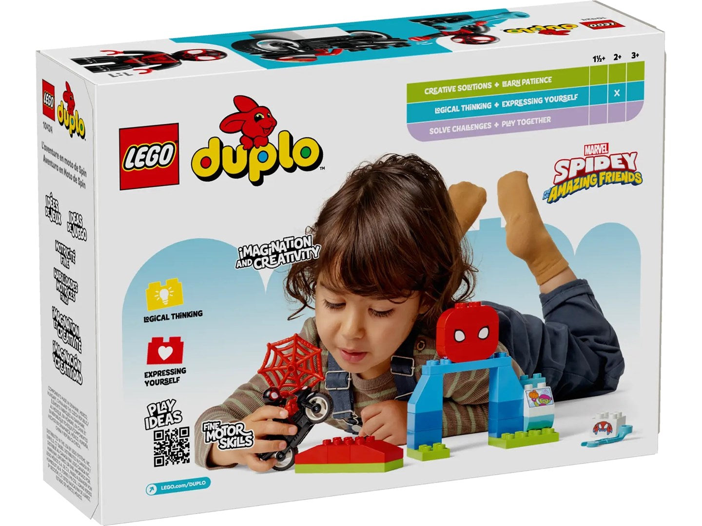 Blocks LEGO DUPLO 10424 Spin's Motorcycle Adventure Brand Lego