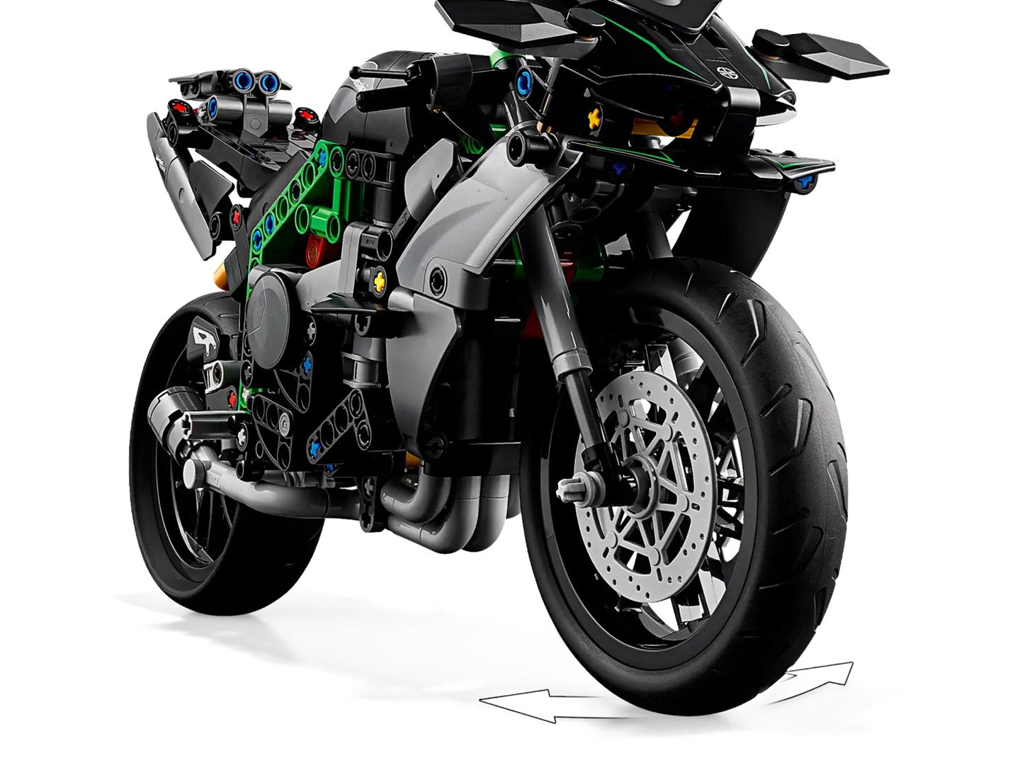 LEGO TECHNIC 42170 Kawasaki Ninja H2R Brand Lego