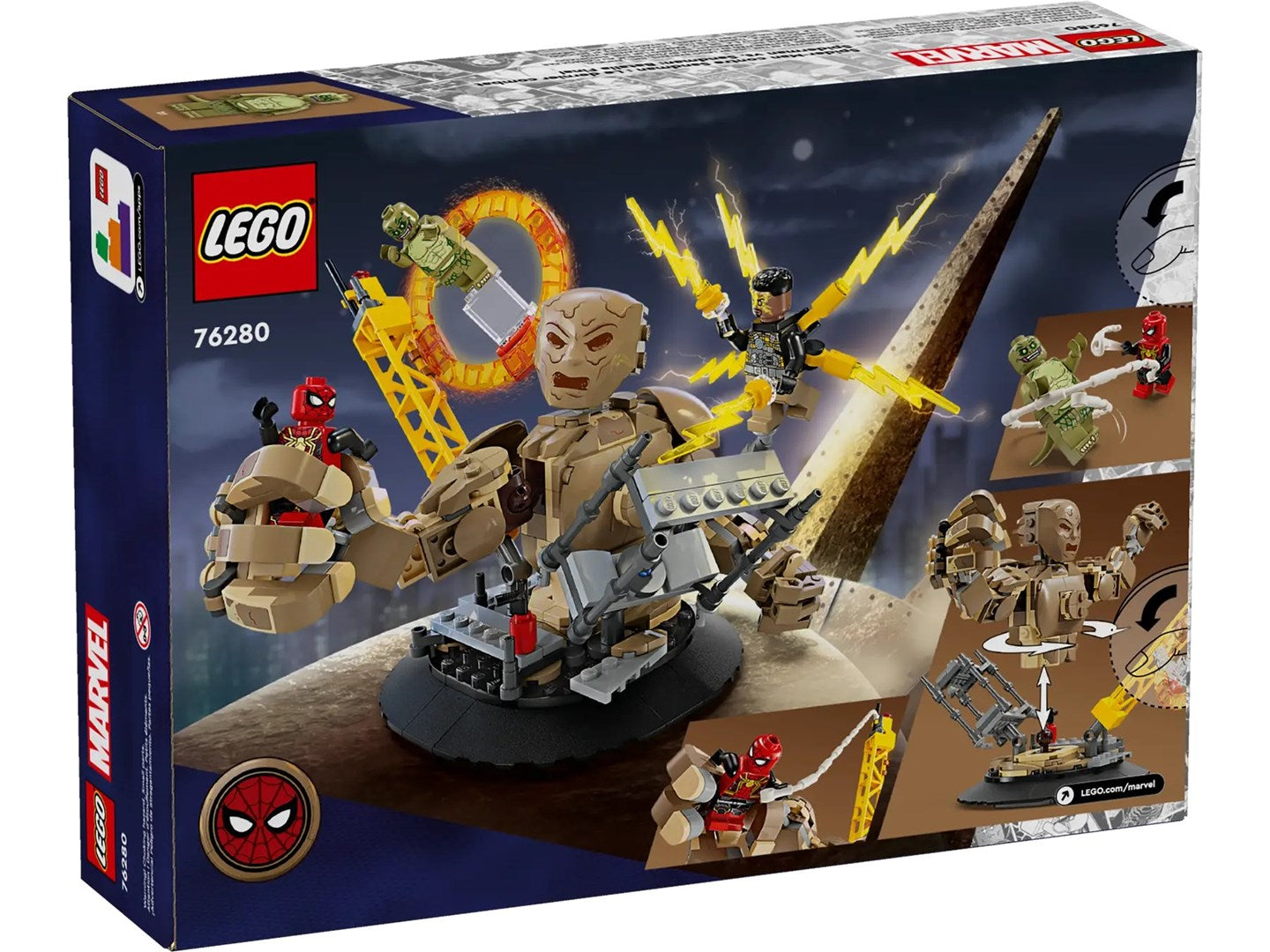 LEGO MARVEL 76280 SPIDER-MAN VS SANDMAN FINAL BATTLE Brand Lego