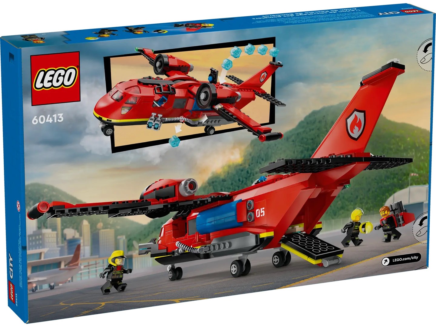 LEGO CITY 60413 FIRE RESCUE PLANE Brand Lego