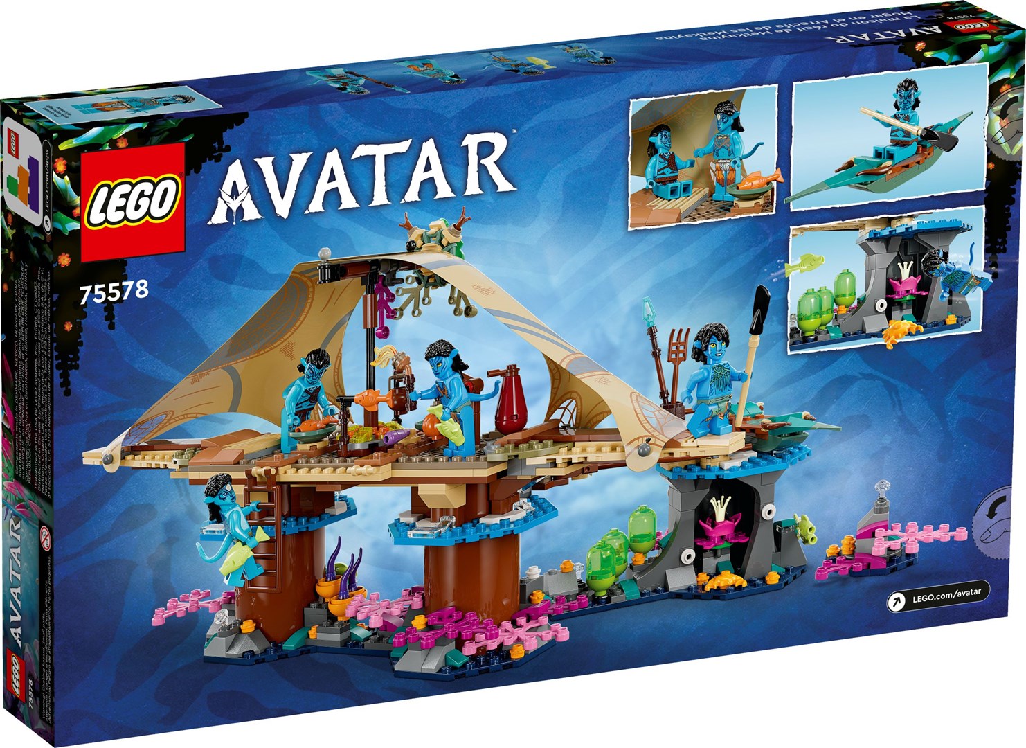 LEGO Avatar 75578 House on the reef of the Metkayina clan Brand Lego