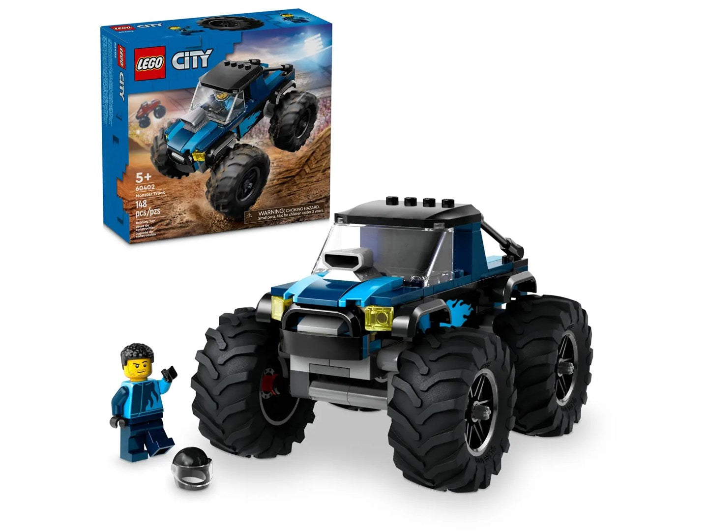 LEGO CITY 60402 BLUE MONSTER TRUCK Brand Lego