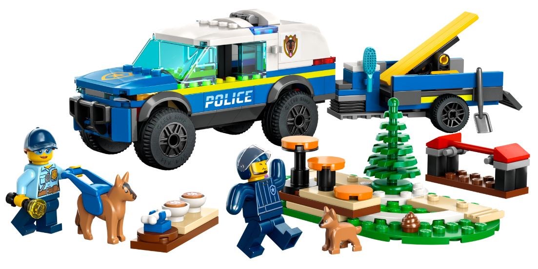 LEGO CITY 60369 MOBILE POLICE DOG TRAINING Brand Lego