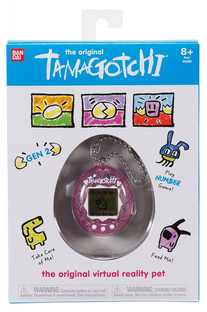 TAMAGOTCHI - PINK GLITTER Brand BANDAI