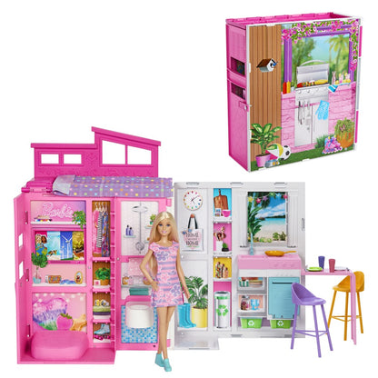 Barbie Cozy House + Doll set HRJ77 p2 MATTEL Brand MATTEL