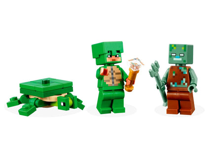LEGO MINECRAFT 21254 THE TURTLE BEACH HOUSE Brand Lego
