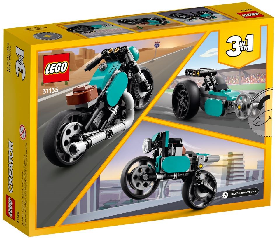 LEGO CREATOR 31135 VINTAGE MOTORCYCLE Brand Lego