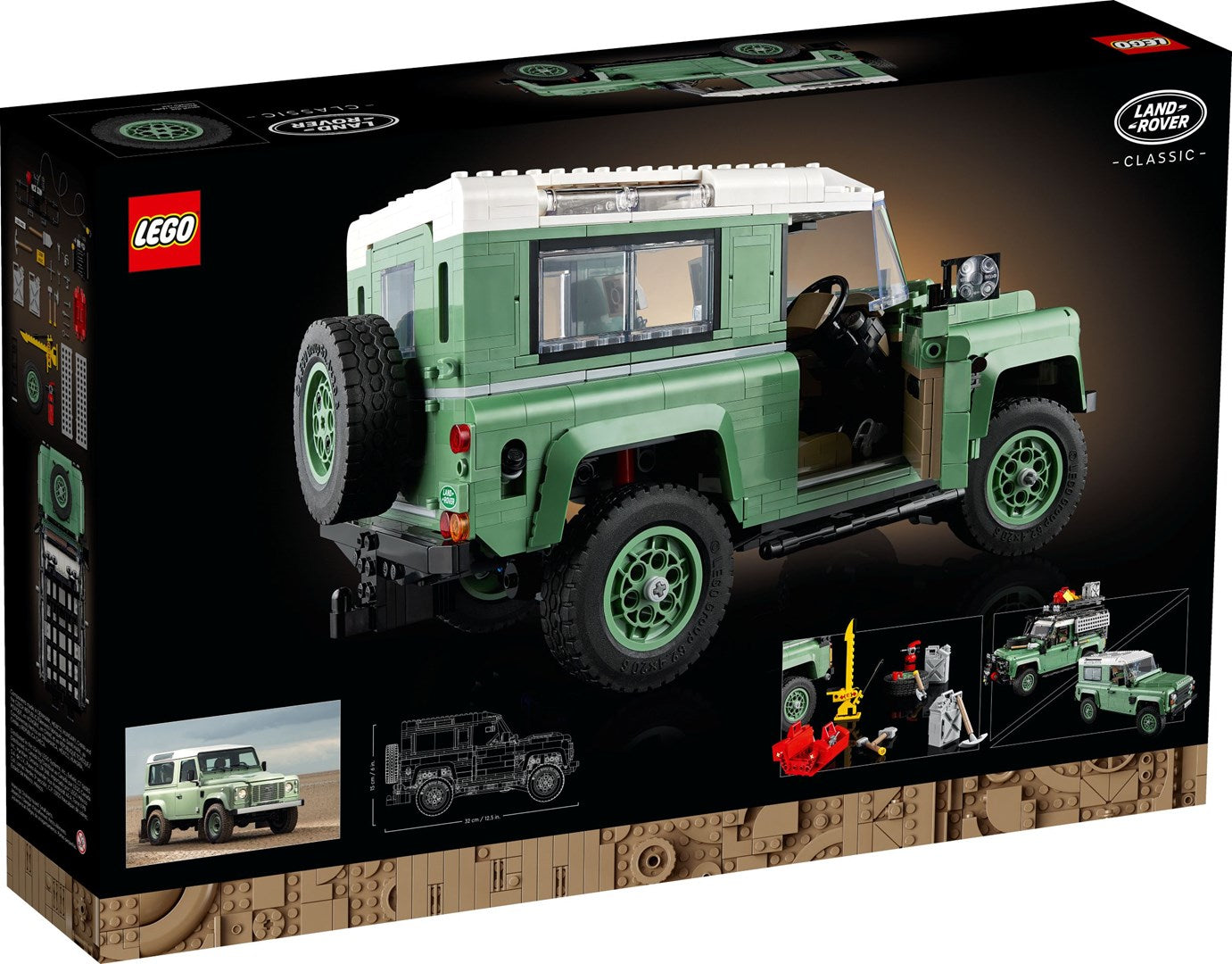 LEGO ICONS 10317 LAND ROVER CLASSIC DEFENDER 90 Brand Lego