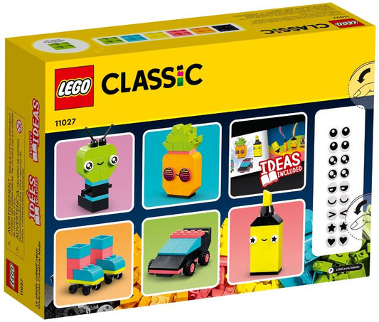LEGO CLASSIC 11027 CREATIVE NEON FUN Brand Lego