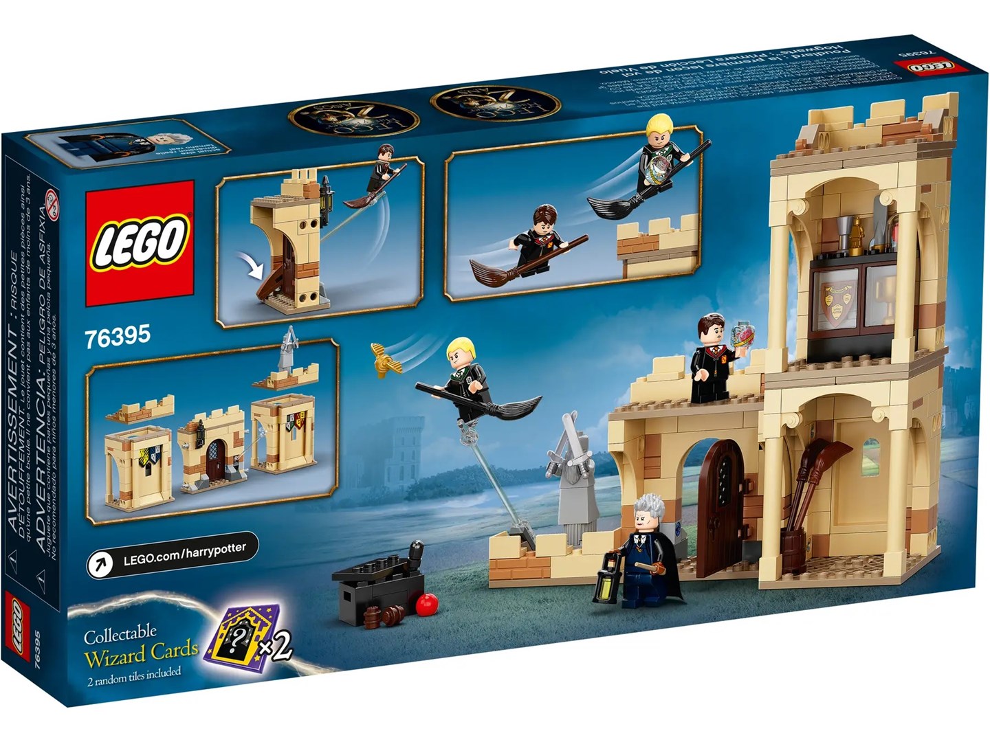 LEGO HARRY POTTER 76395 HOGWARTS: FIRST FLYING LESSON Brand Lego