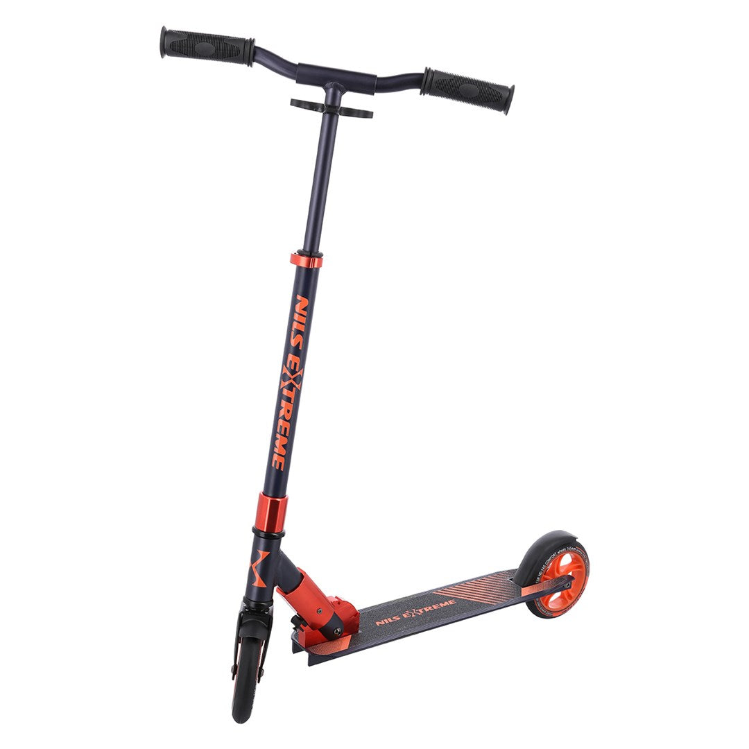 NILS EXTREME HD145 GRAPHITE-ORANGE city scooter Brand NILS eXtreme