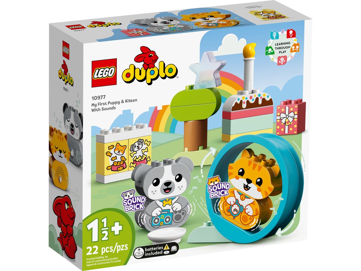 LEGO DUPLO 10977 My first puppy and kitten with sounds Brand Lego