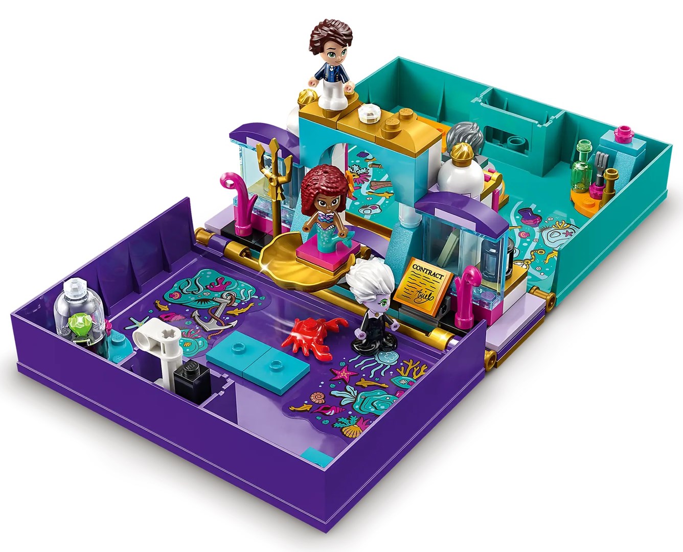 LEGO DISNEY 43213 THE LITTLE MERMAID STORY BOOK Brand Lego