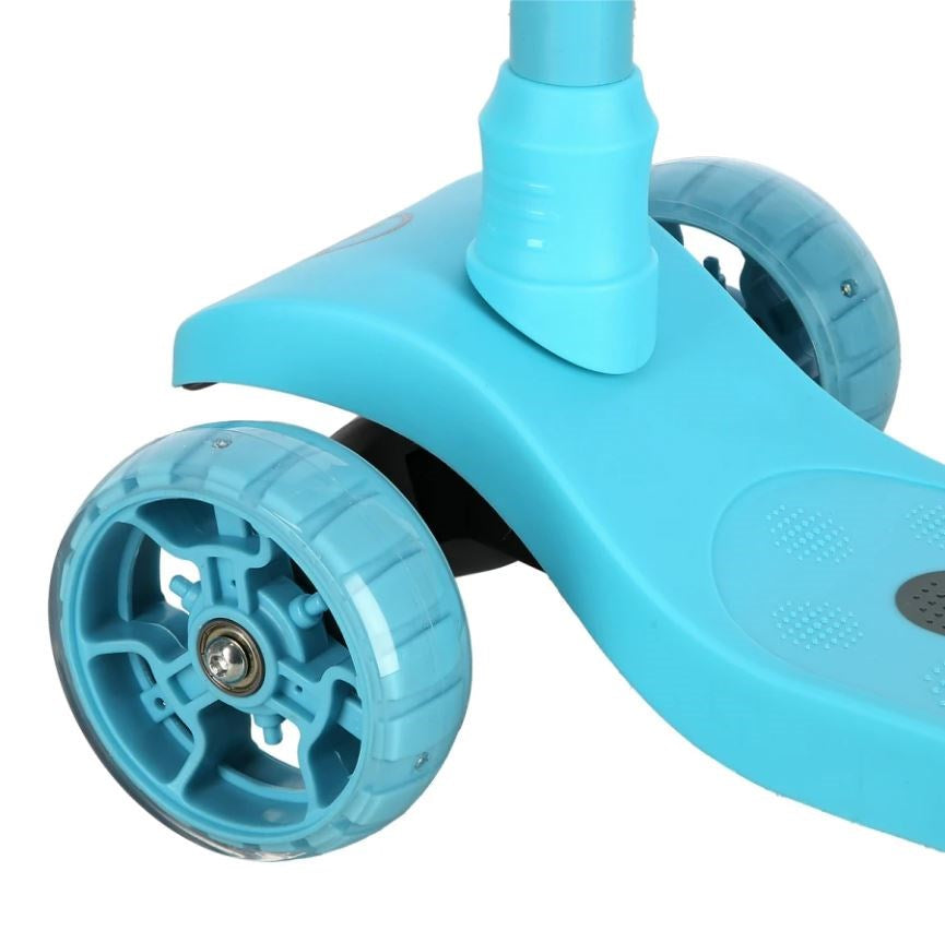 NILS FUN HLB09 LED turquoise children's scooter Brand NILS eXtreme