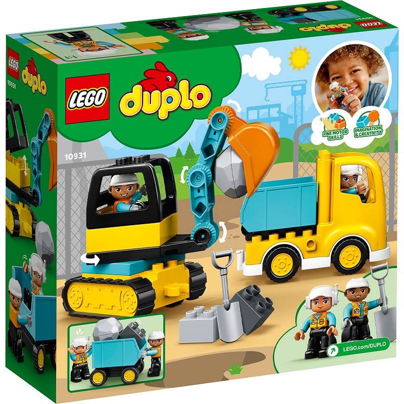 LEGO DUPLO 10931 Truck and crawler excavator Brand Lego