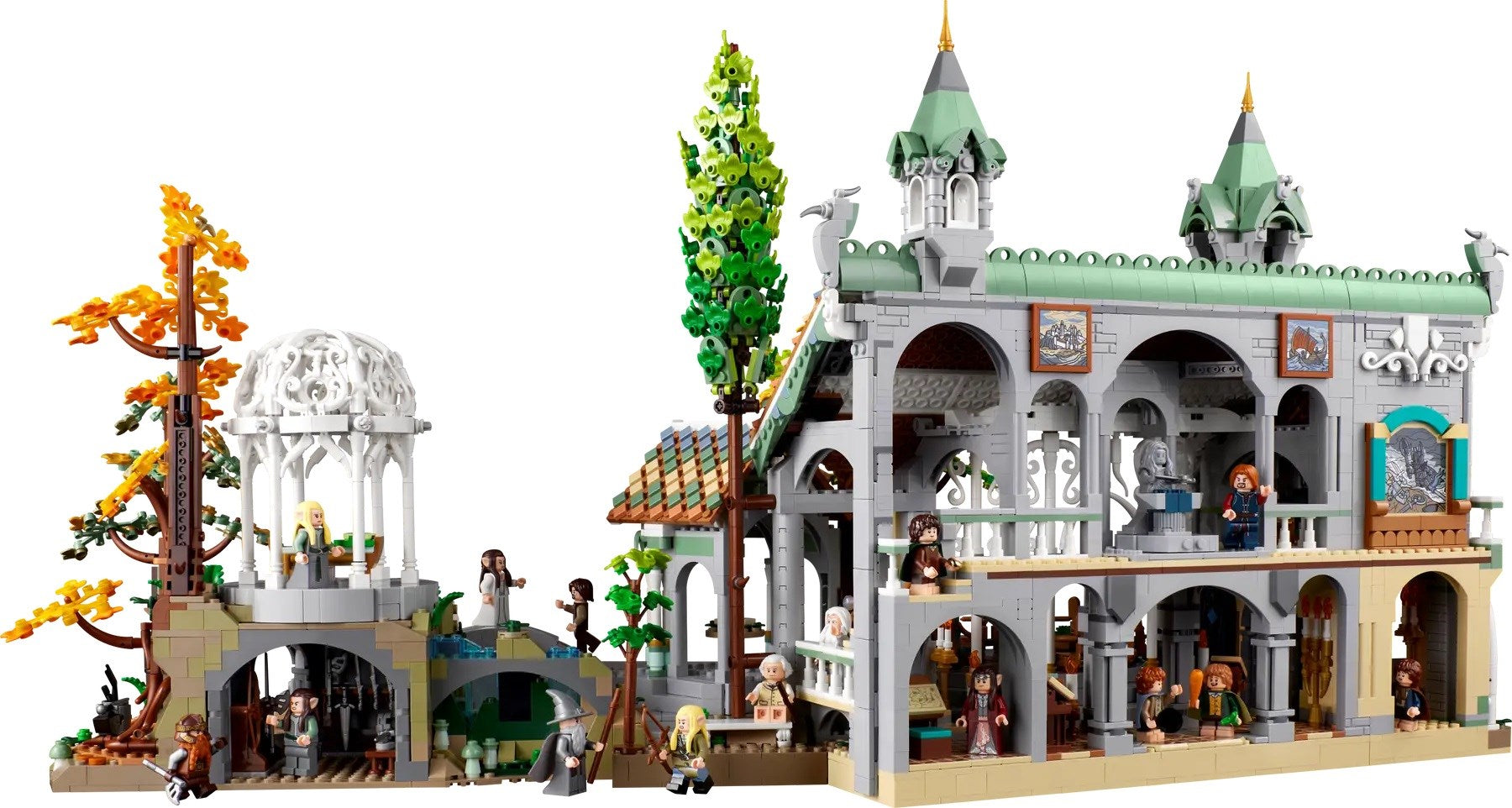LEGO ICONS 10316 THE LORD OF THE RINGS: RIVENDELL Brand Lego