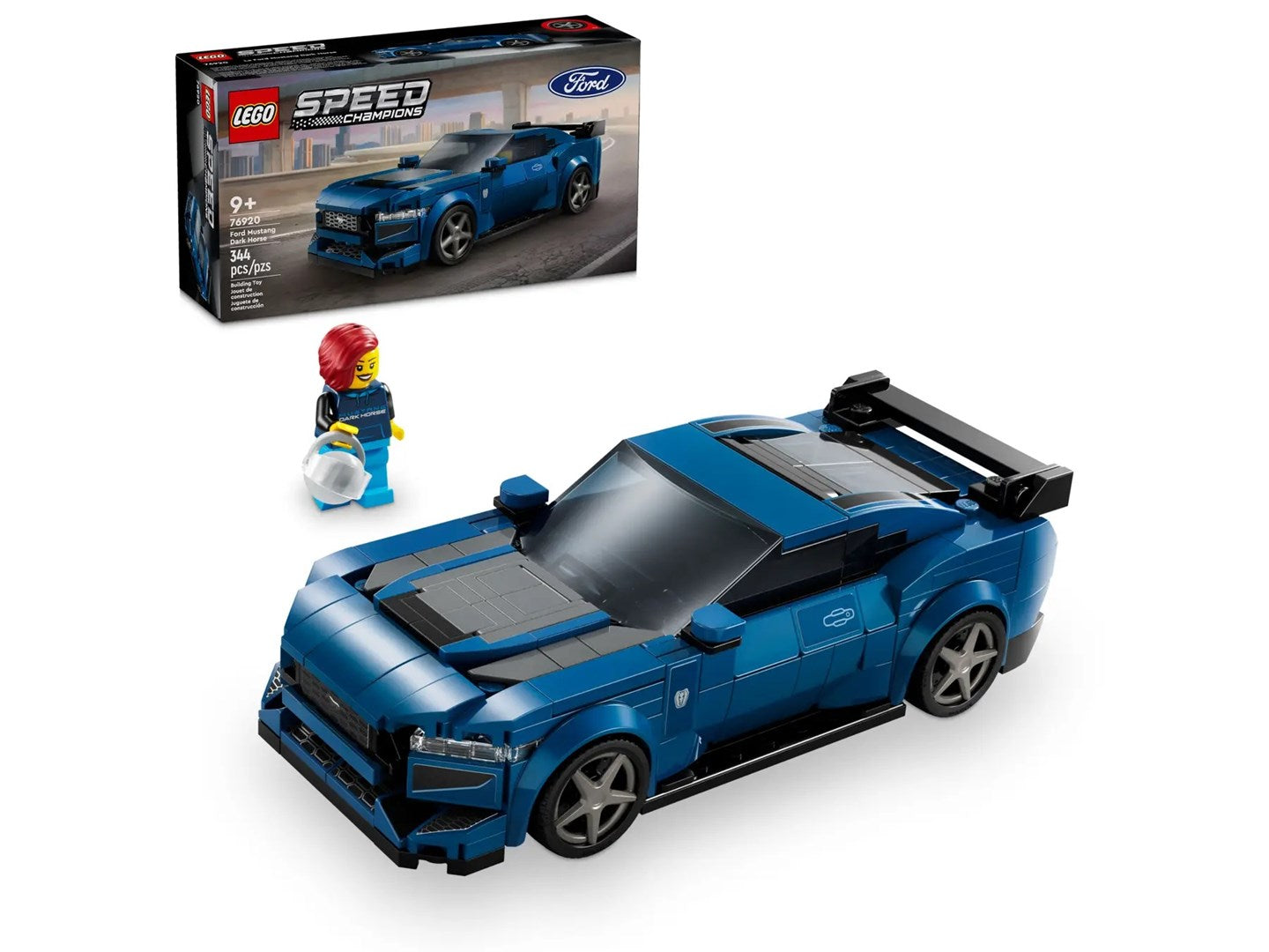 LEGO SPEED CHAMPIONS 76920 Ford Mustang Dark Horse Sports Car Brand Lego
