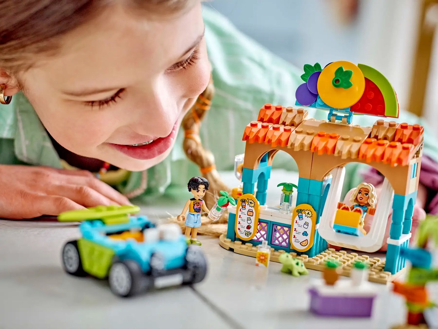 Blocks LEGO FRIENDS 42625 Beach Smoothie Stand Brand Lego