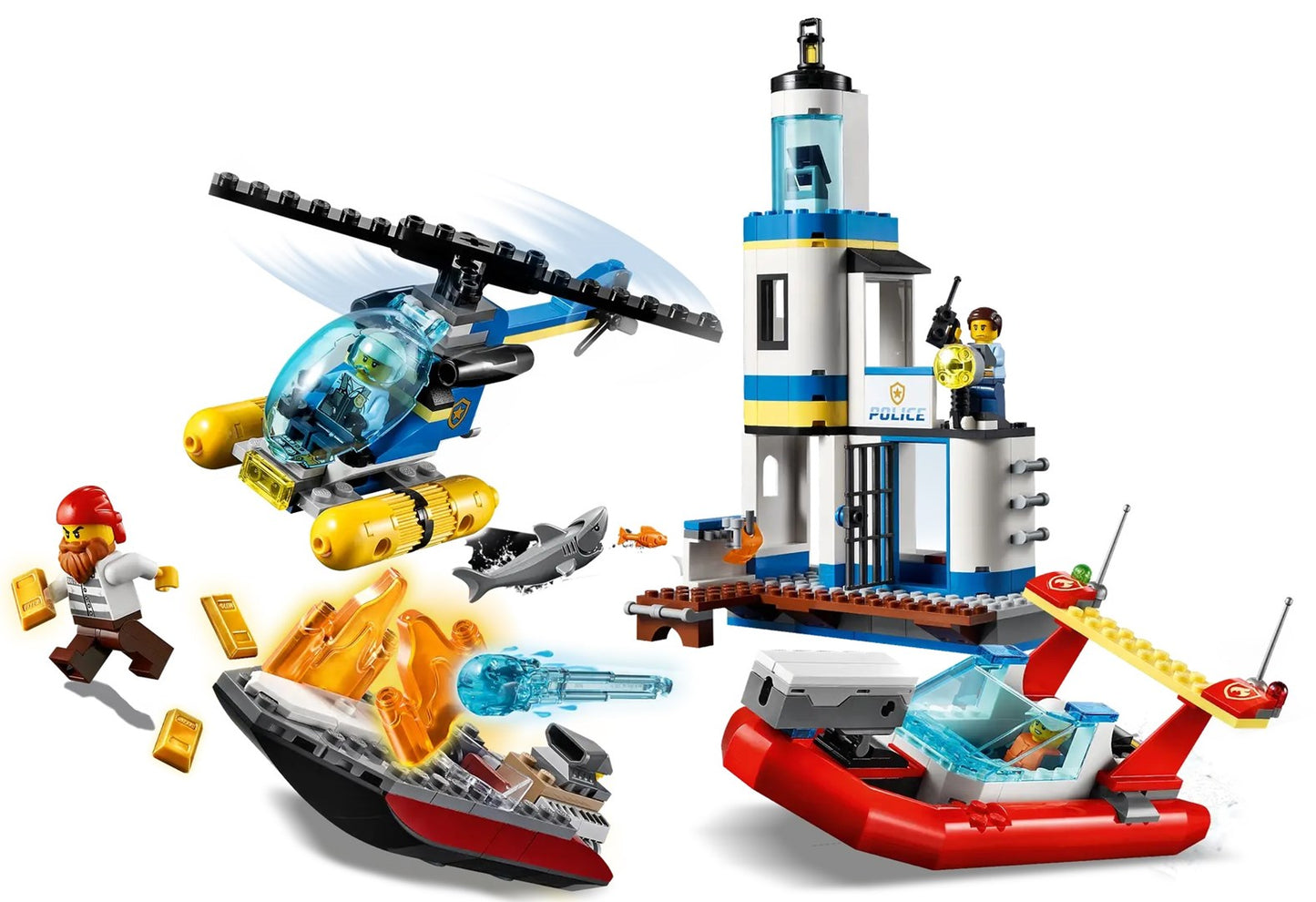LEGO CITY 60308 SEASIDE POLICE AND FIRE MISSION Brand Lego