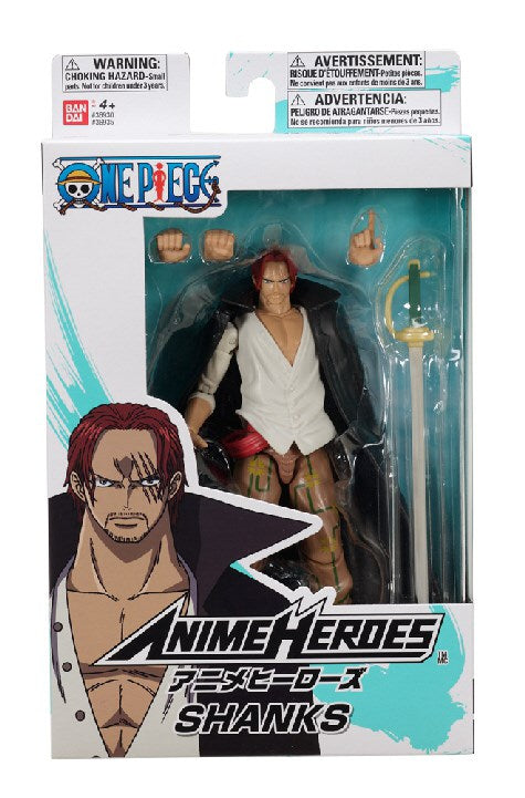 ANIME HEROES ONE PIECE - SHANKS Brand BANDAI