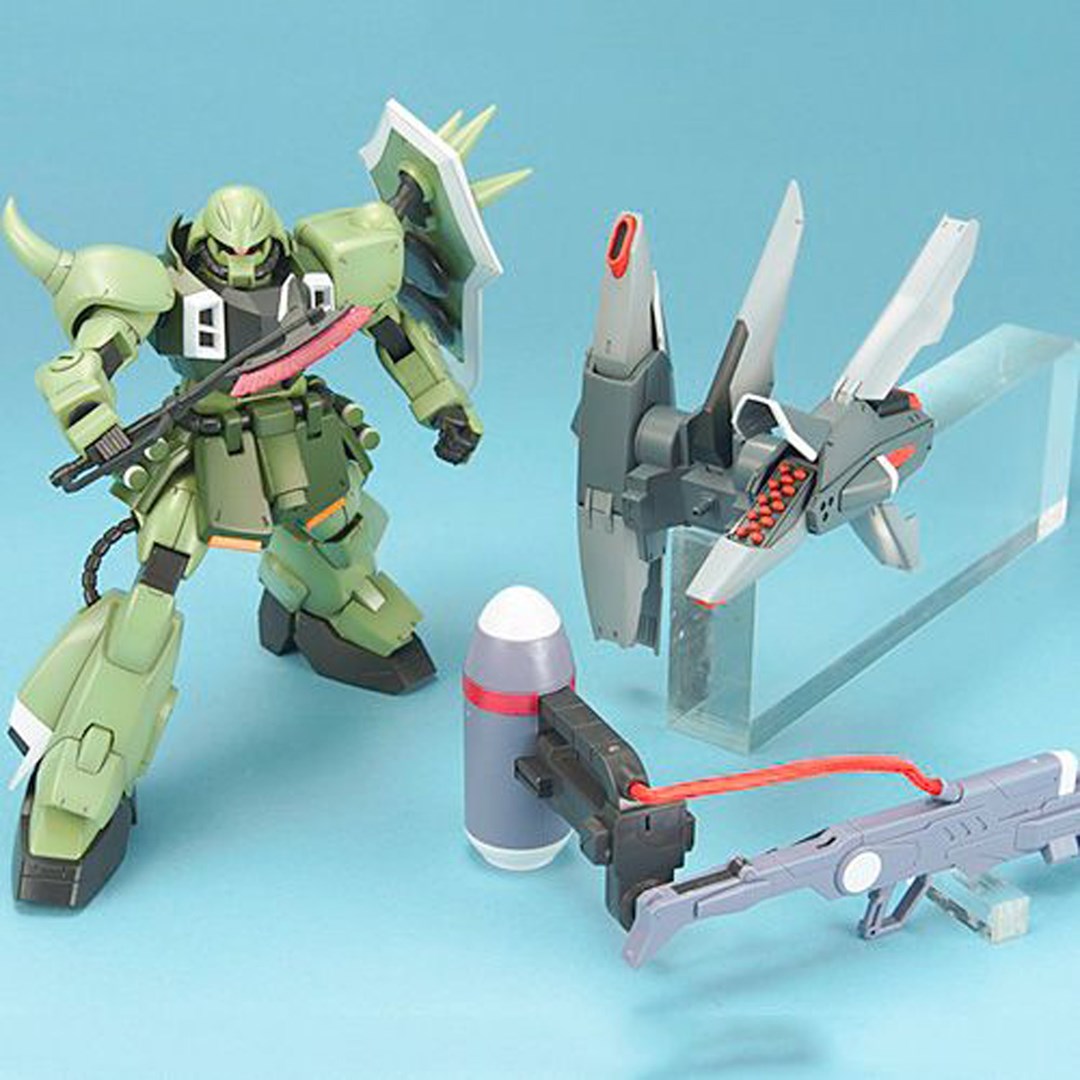 1/100 ZAKU WARRIOR + BLAZE WIZARD & GUNNER WIZARD Brand BANDAI