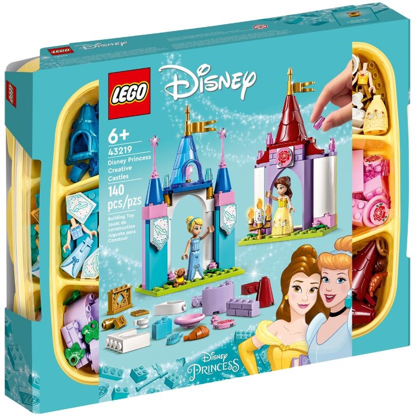 LEGO DISNEY PRINCESS 43219 DISNEY PRINCESS CREATIVE CASTLES Brand Lego