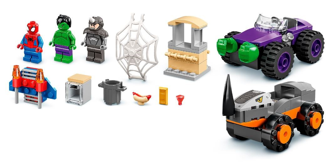 LEGO MARVEL 10782 HULK VS. RHINO - TRUCK SHOWDOWN Brand Lego