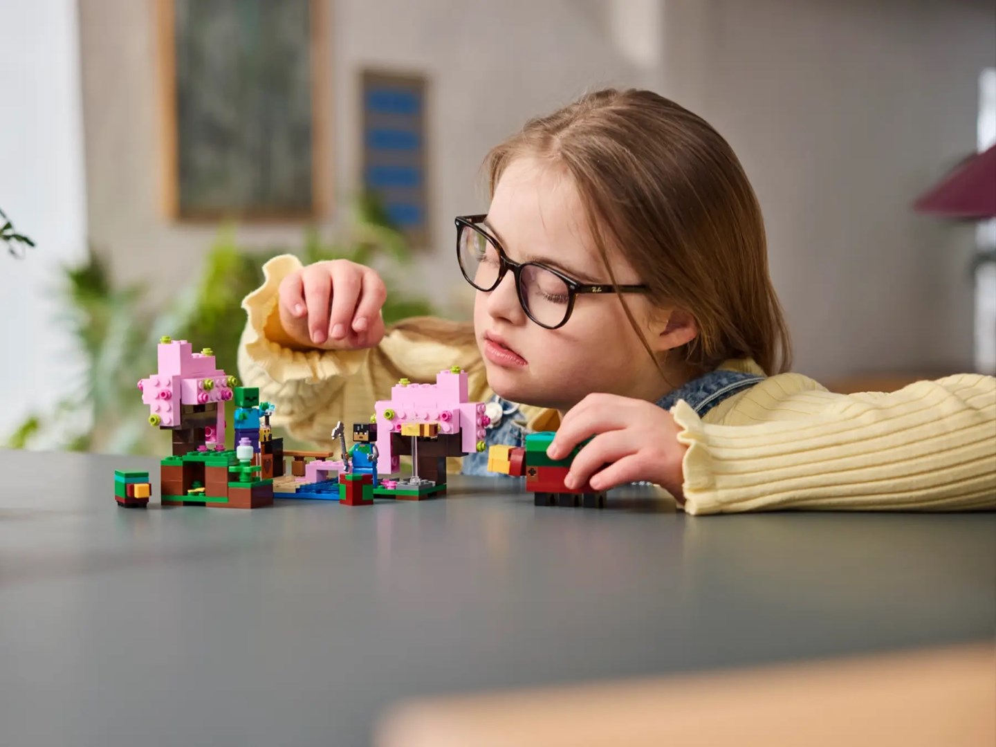 Blocks LEGO MINECRAFT 21260 The Cherry Blossom Garden Brand Lego