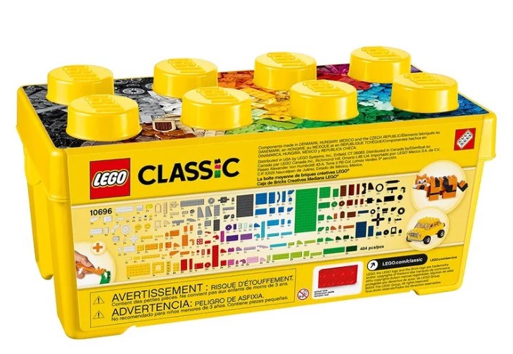 Lego Classic  10696 creative blocks  medium box Brand Lego