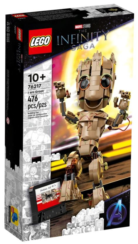 LEGO SUPER HEROES 76217 I AM GROOT Brand Lego