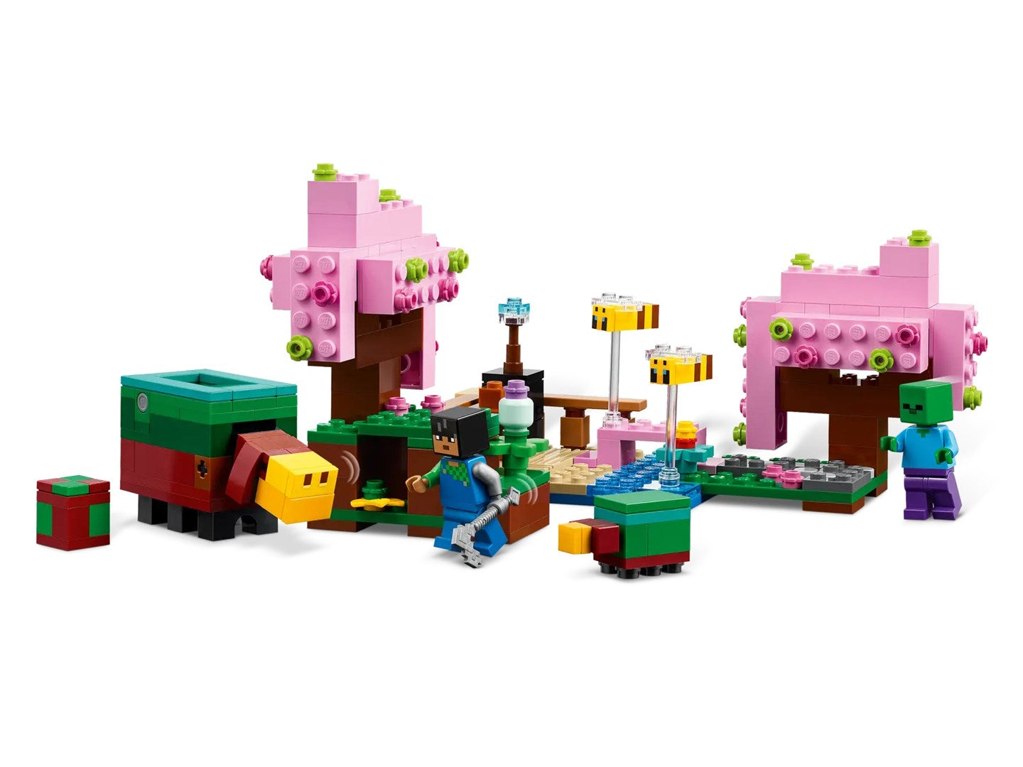 Blocks LEGO MINECRAFT 21260 The Cherry Blossom Garden Brand Lego