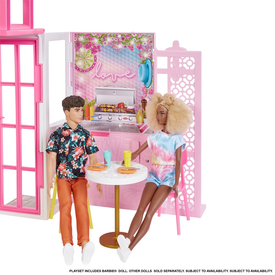 Barbie Vacation House Doll and Playset Brand MATTEL