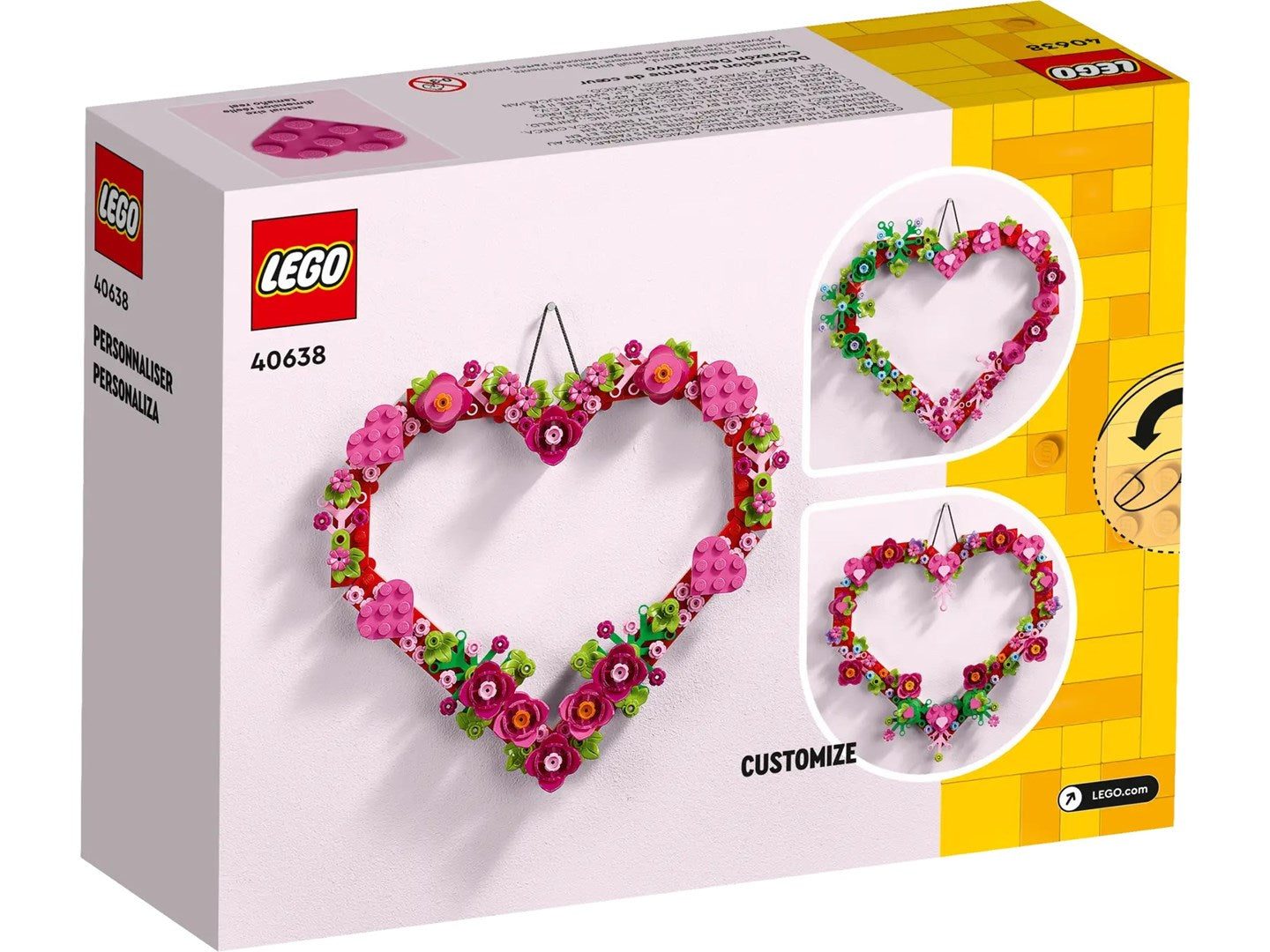 LEGO 40638 HEART ORNAMENT Brand Lego