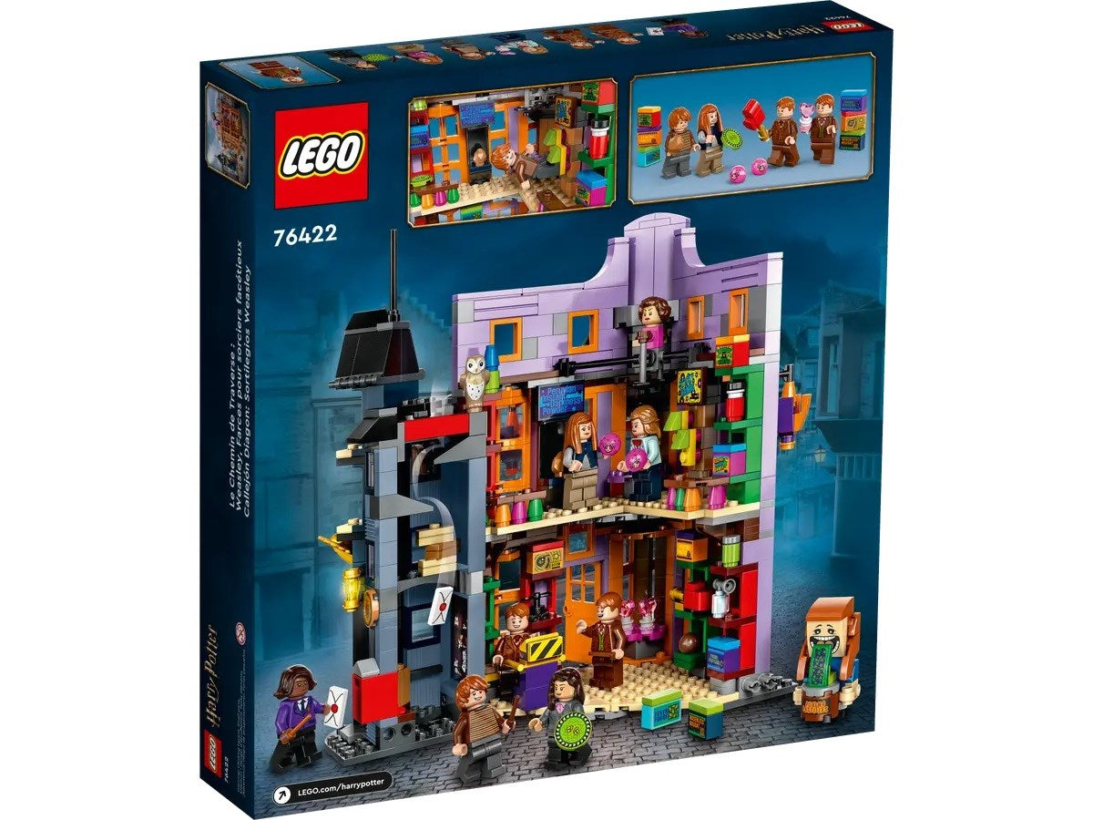 LEGO HARRY POTTER 76422 DIAGON ALLEY: WEASLEYS' WIZARD WHEEZES Brand Lego