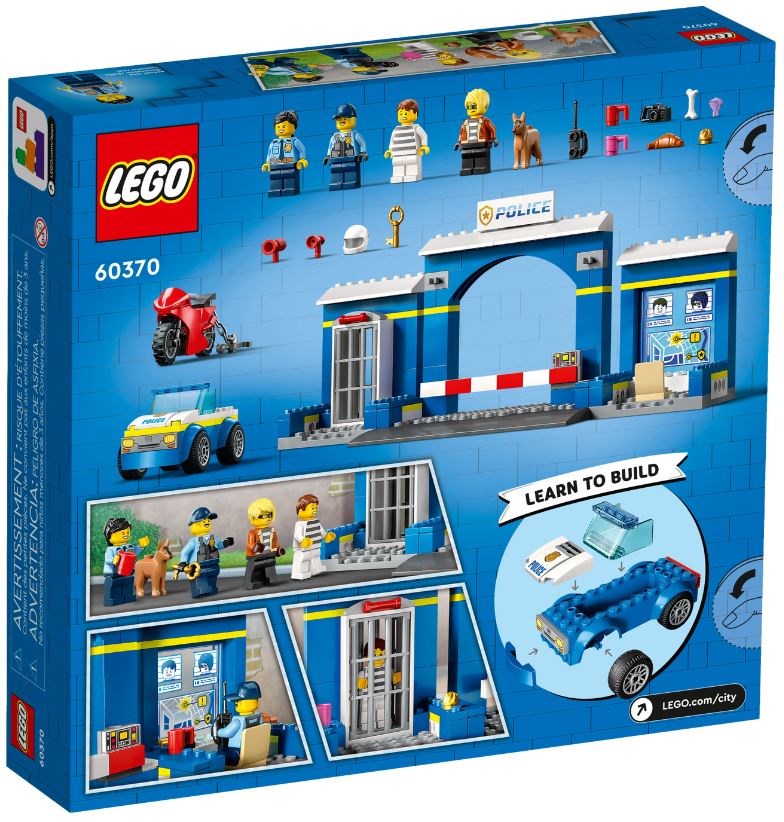 LEGO CITY 60370 POLICE STATION CHASE Brand Lego