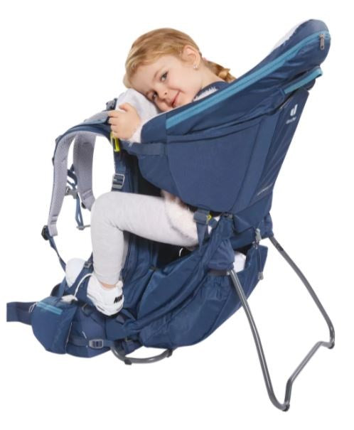 Deuter Kid Comfort Pro Baby carrier backpack Polyamide Blue Brand Deuter