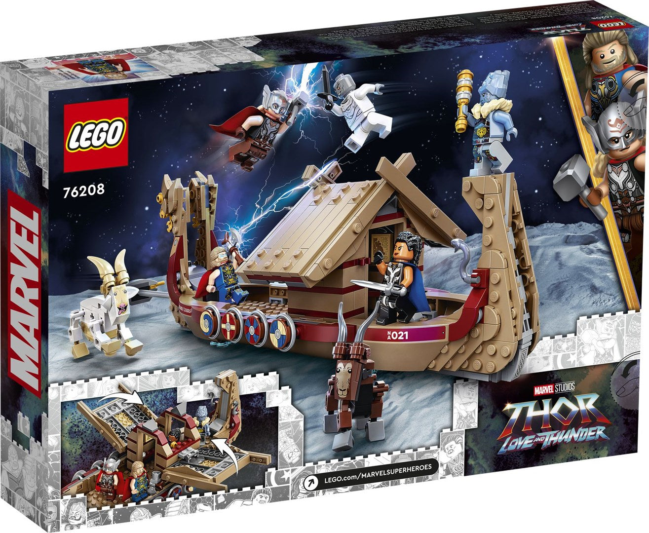 LEGO Super Heroes 76208 Goat Boat Brand Lego
