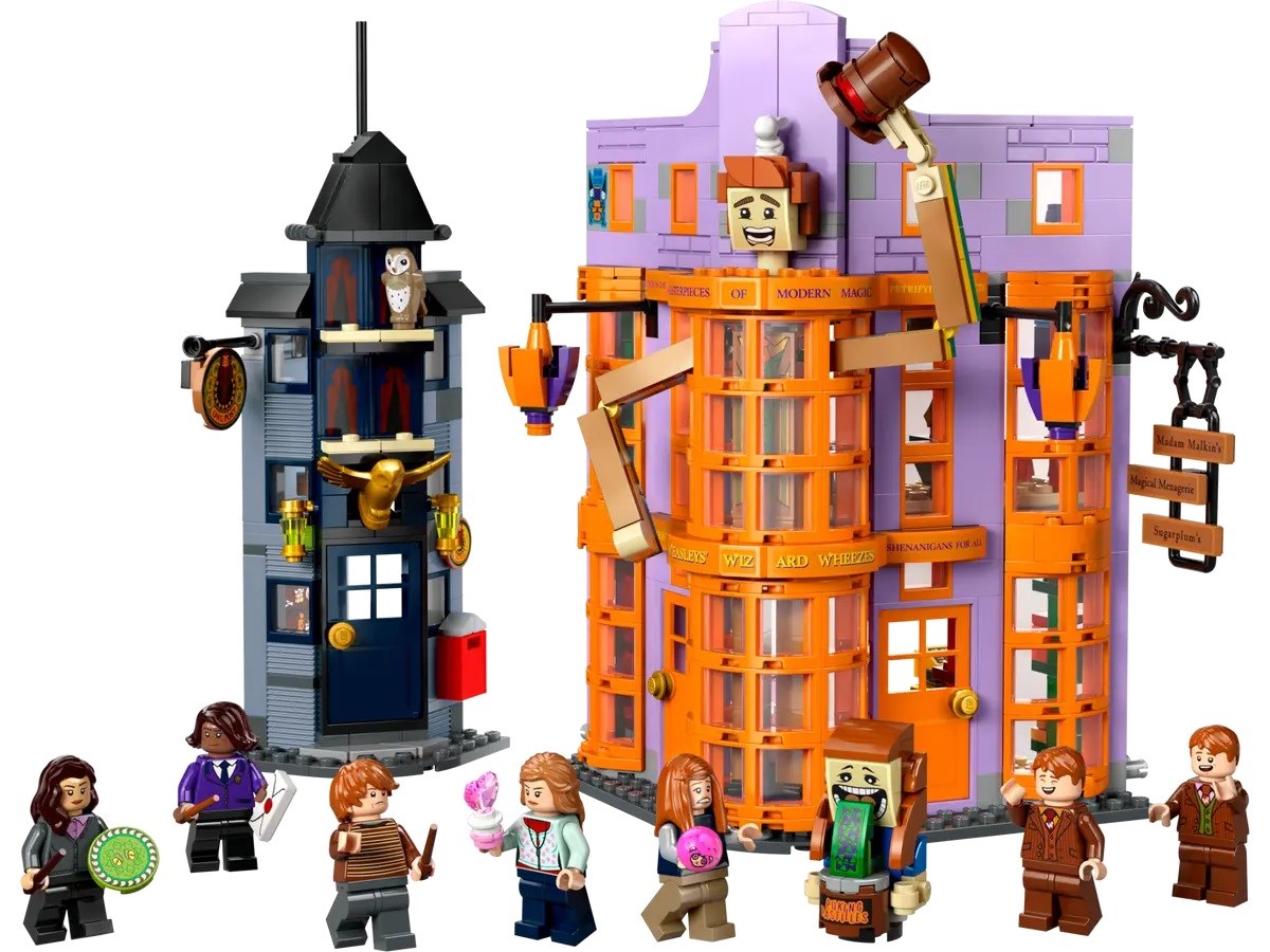 LEGO HARRY POTTER 76422 DIAGON ALLEY: WEASLEYS' WIZARD WHEEZES Brand Lego