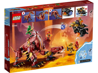 LEGO NINJAGO 71793 HEATWAVE TRANSFORMING LAVA DRAGON Brand Lego