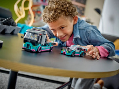 LEGO CITY 60406 RACE CAR AND CAR CARRIER TRUCK Brand Lego