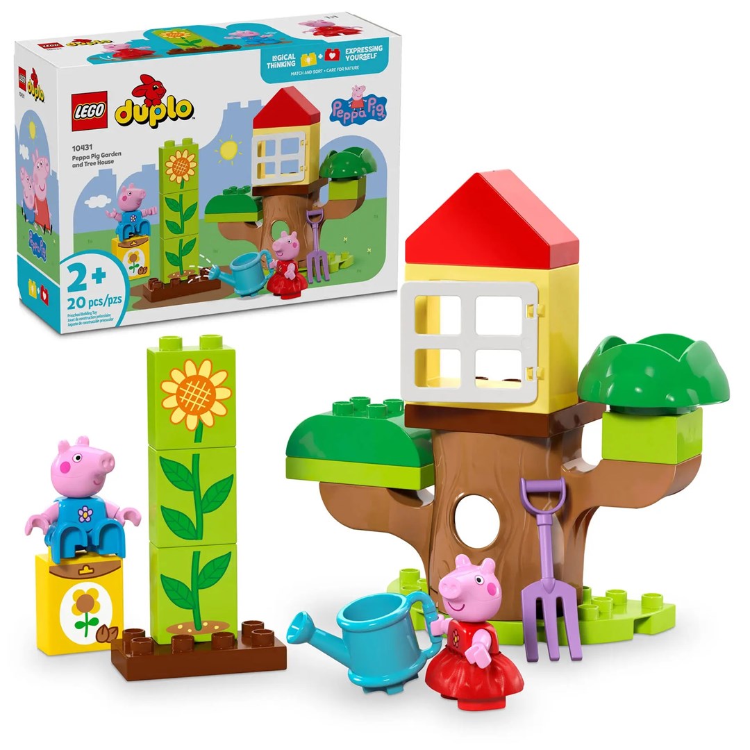 Blocks LEGO DUPLO 10431 Peppa Pig Garden and Tree House Brand Lego
