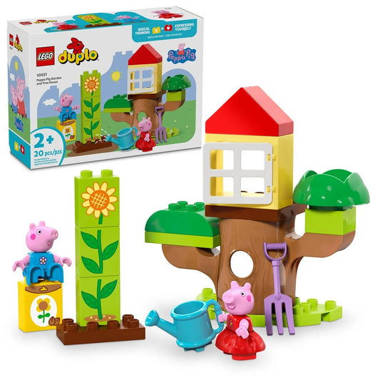 Blocks LEGO DUPLO 10431 Peppa Pig Garden and Tree House Brand Lego