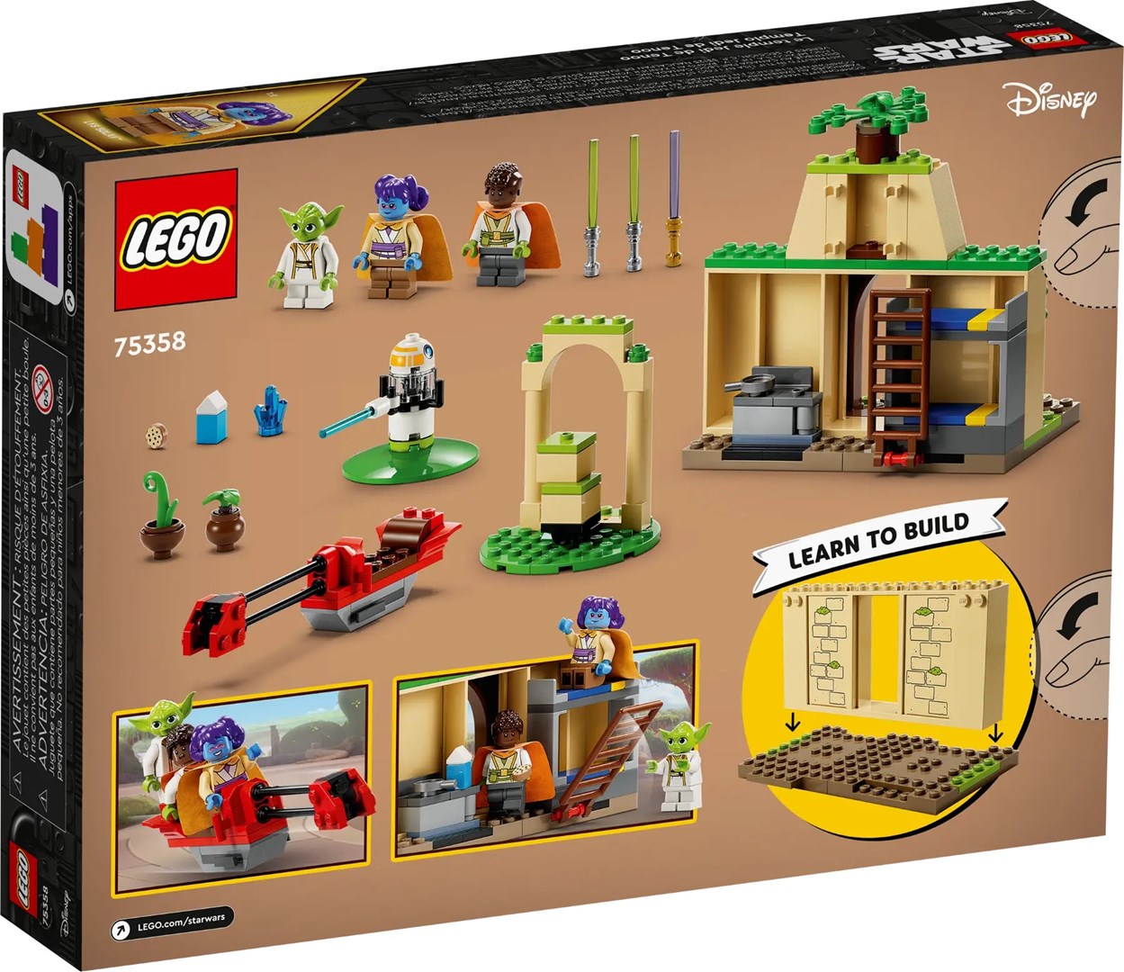LEGO STAR WARS 75358 TENOO JEDI TEMPLE Brand Lego