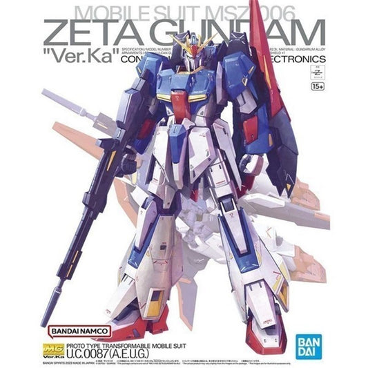 MG 1/100 ZETA GUNDAM Ver.Ka Brand BANDAI