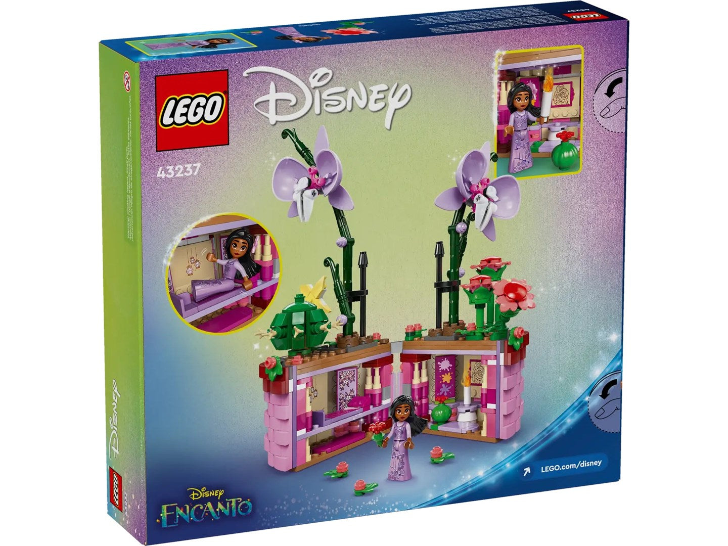 LEGO DISNEY 43237 Isabela's Flowerpot Brand Lego