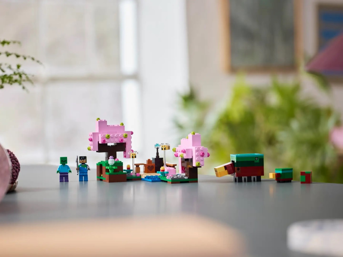 Blocks LEGO MINECRAFT 21260 The Cherry Blossom Garden Brand Lego